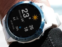 Uma nova atualização Garmin Beta está disponível para relógios, incluindo o Fenix 6 Pro Solar (acima). (Fonte de imagem: Garmin)