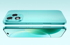 O Honor 400 Lite tem um design bastante visível com uma saliência triangular na câmera (Fonte da imagem: Honor)