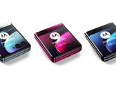 A Motorola oferecerá o Razr 40 Ultra em três cores, mas com um chipset de última geração. (Fonte da imagem: @evleaks)