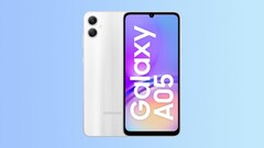 O Galaxy A05. (Fonte: Samsung)