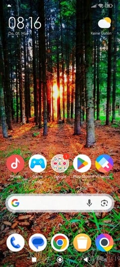 Fonte da imagem do smartphone de teste Poco M7 Pro 5G