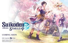 Imagem principal do jogo “Suikoden Star Leap”, da Konami.