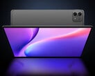 O T70 Pro possui uma tela QHD de 14 polegadas. Na foto: uma imagem promocional mostrando a parte frontal do tablet e parte da parte traseira.