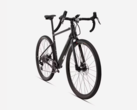 A e-bike Van Rysel E-GRVL AF HD em preto (foto) está disponível na Europa. (Fonte da imagem: Decathlon)
