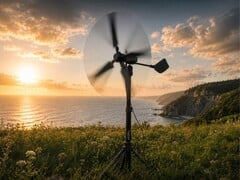 Uma análise da nova turbina eólica no Kickstarter.