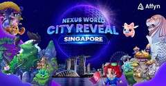 Imagem promocional da sede da Affyn em Cingapura, apresentada no marketing inicial da plataforma metaverso NEXUS World (Fonte da imagem: Affyn via Newsfile)
