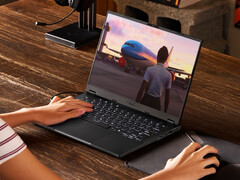 O novo TUF Gaming A14 na cor Jaeger Grey. (Fonte da imagem: Asus)