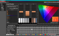 ColorChecker antes da calibração