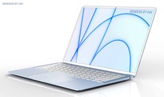 É provável que o novo MacBook de 12,9 polegadas chegue em uma cor azul clara.