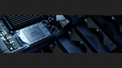 AMD EPYC Milan-X CPUs vêm com V-Cache 3D. (Fonte da imagem: AMD)