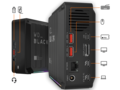 A estação de acoplamento Western Digital D50 Game NVMe é uma ótima maneira de utilizar essa porta Thunderbolt 3 (Fonte: WD)