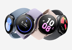 A Samsung agora afirma que a série Galaxy Watch5 pode prever o rastreamento do ciclo menstrual com mais precisão. (Fonte da imagem: Samsung)