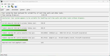 LatencyMon - Visão geral