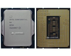 A i5-12400F apresenta um molde menor, sem núcleo de eficiência. (Fonte de imagem: Comptoir Hardware)