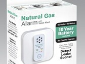 Alarme de gás natural DeNova Detect da New Cosmos USA, alimentado por bateria. (Fonte: New Cosmos USA)
