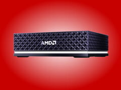 O novo mini-PC da AMD apresenta o mesmo design do seu antecessor.