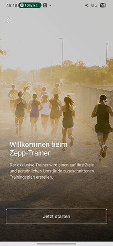 Amazfit Active 2: Treinamento