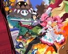 Arte oficial do jogo “Disgaea Mayhem”, apresentando o mercenário N.A.