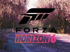 Banner do Forza Horizon 6 mostrando uma estrada japonesa