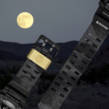 A banda tenta capturar o deserto sob a luz da lua. (Fonte da imagem: Casio)