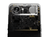 Ledger Atom no interior