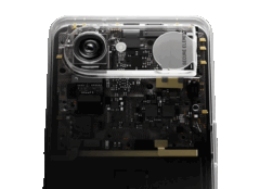 Ledger Atom no interior
