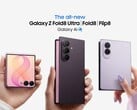 Os vídeos promocionais da Samsung apresentam as capas oficiais do Galaxy Z Fold 8, Fold 8 Ultra e Flip 8.