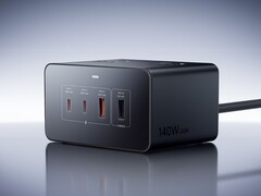 A Desktop Charging Station 140W da Xiaomi (na foto) será lançada em breve na China. (Fonte da imagem: Xiaomi)