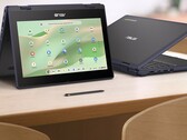 A linha Asus CR Chromebook estará disponível com variantes conversíveis. (Fonte da imagem: Asus)