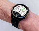 Ainda não se sabe exatamente como a Garmin integrará o Google Maps, mostrado curva a curva no Forerunner 970. (Fonte da imagem: Garmin)