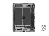 Um raio X do iPad Air. (Fonte: Creative Electron via iFixit)