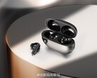 O "Realme Buds Air 5 Pro" na vida real. (Fonte: Digital Chat Station via Weibo)