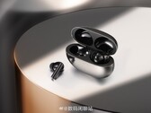 O "Realme Buds Air 5 Pro" na vida real. (Fonte: Digital Chat Station via Weibo)