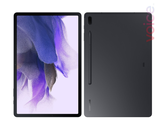 O Tab S7 Lite mantém a linguagem de design dos tablets Samsung anteriores. (Fonte da imagem: Evan Blass)
