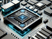 Renderização do conceito do chip de IA sem nome (Fonte: imagem gerada por DALL-E 3)