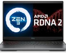 Um laptop all-AMD com CPU Zen 3 e arquiteturas RDNA 2 GPU poderia estar nas placas para 2021. (Fonte de imagem: Dell (G5 15)/AMD - editado)