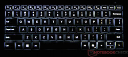 teclado iluminado