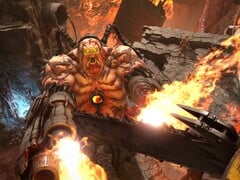 A id Software parece ter sido particularmente afetada pelas recentes demissões da Microsoft. (Na foto: uma captura de tela de *Doom Eternal*)