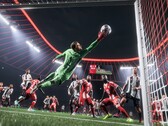 Uma imagem promocional do EA Sports FC 26 mostrando uma captura de tela do jogo com jogabilidade. (Fonte da imagem: EA)