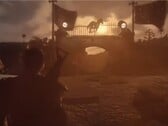 Uma captura de tela do trailer de Fallout: New California