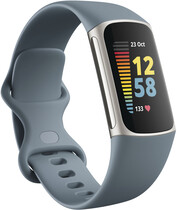 Carga Fitbit 5 - azul. (Fonte da imagem: @evleaks)