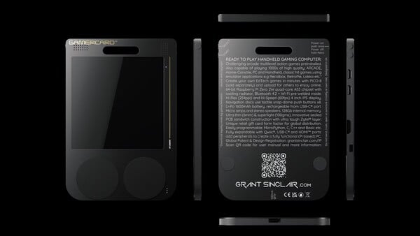 O GamerCard tem várias portas no lado direito. (Fonte da imagem: Grant Sinclair)