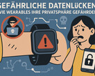 Lacunas de dados perigosas: Os wearables podem colocar sua privacidade em risco. (Fonte da imagem: DallE3)