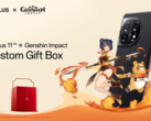 A nova caixa de presente personalizada Genshin Impact. (Fonte: OnePlus)