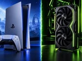 Renderizações geradas por IA da PS6 e da GPU RTX 6060 da Nvidia.