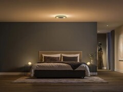 A luminária de teto Philips Hue Being já está disponível em preto e branco nos EUA. (Fonte da imagem: Philips Hue)