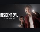 Claire Redfield e Sherry Birkin segurando lanternas na arte promocional oficial de Resident Evil Requiem (Fonte da imagem: Capcom)
