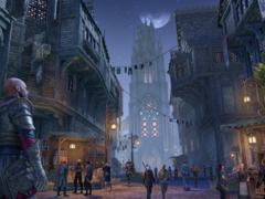 Uma captura de tela mostrando Skingrad, a joia da antiga Colvovia de The Elder Scrolls Online (fonte da imagem: The Elder Scrolls Online)