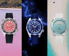 Da esquerda para a direita (na foto), o Seiko Prospex SPB541, SPB543 e SPB539. (Fonte da imagem: Seiko - editado)