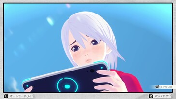 Ashley com o NG Switch? (Fonte da imagem: Nintendo Japan)